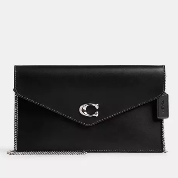 NWT Emboss Croc Envelope Clutch from Coach - Picture 3 of 5